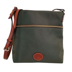 Dooney & Bourke Nylon Crossbody Bag Purse Handbag Green